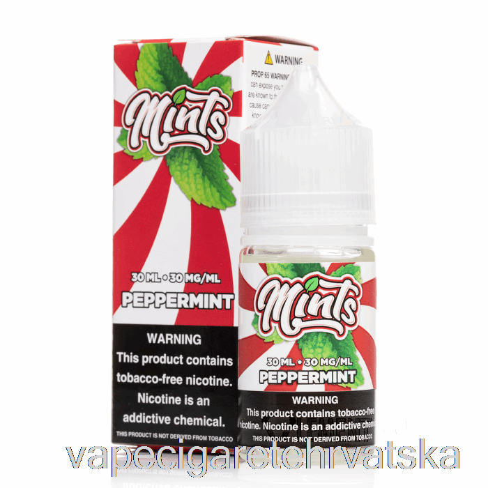 Vape Cigarete Pepermint Soli - Mints Vape Co - 30ml 50mg